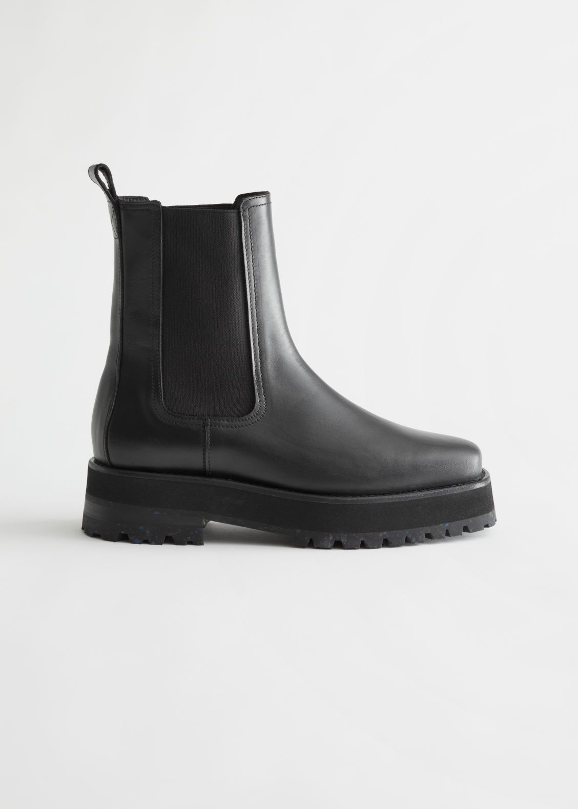 Squared Toe Leather Chelsea Boots | & Other Stories (EU + UK)