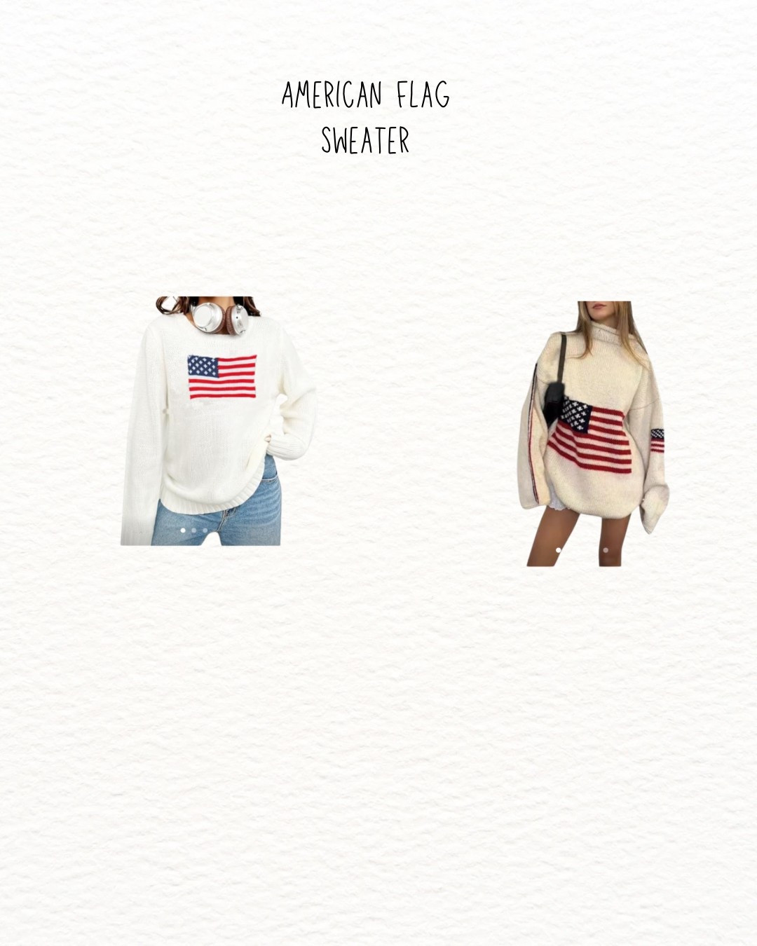 Amazon American flag sweater . summer outfit. fourth of july outfit 

#LTKHome #LTKStyleTip #LTKSummerEdit