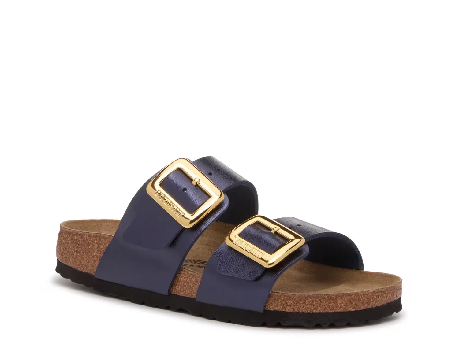 Birkenstock Sydney Sandal | Women's | Navy | Size EU 39 / US Womens 8-8.5 / Mens 6-6.5 | Sandals | Footbed | DSW