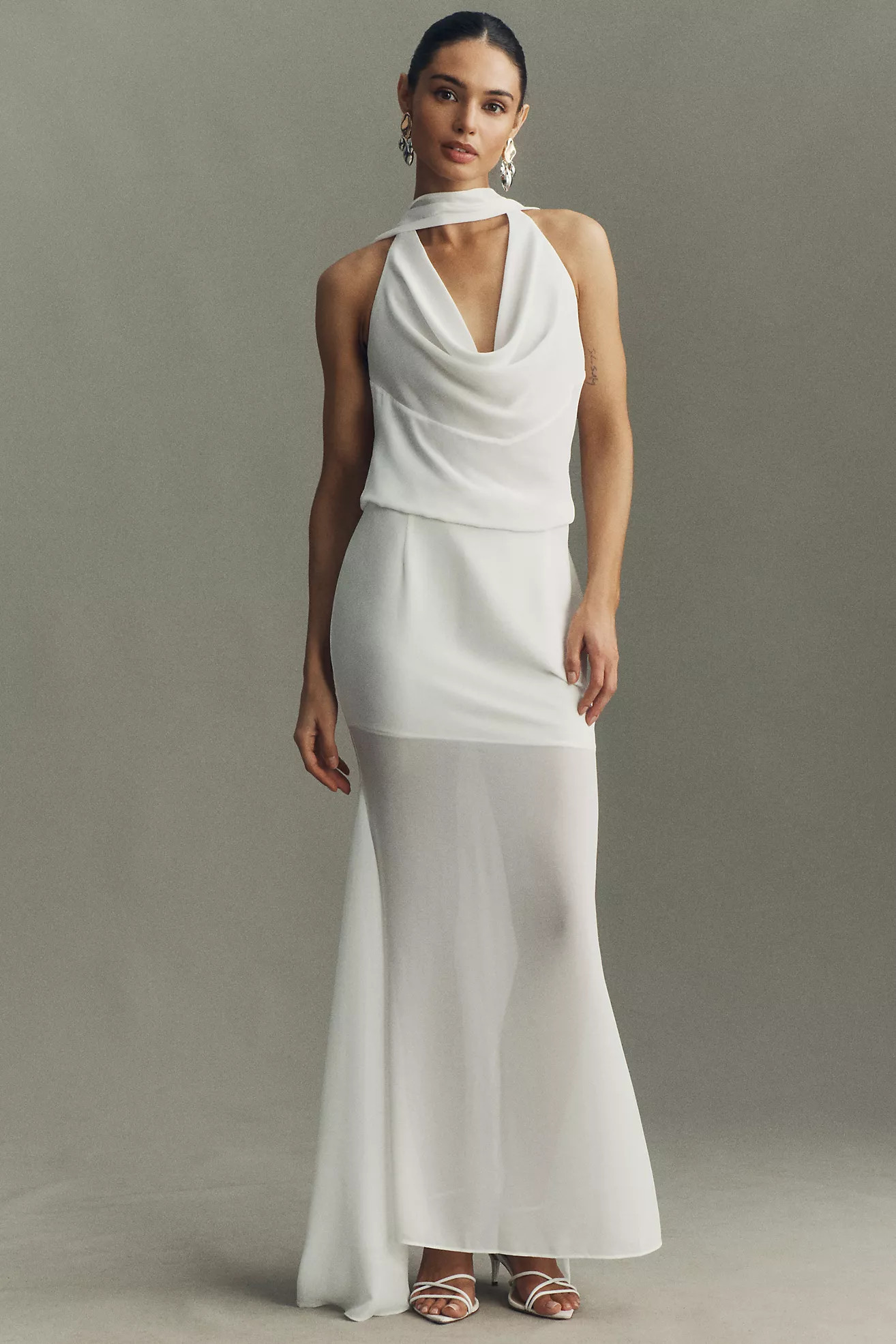 Mare Mare Easy Breezy Sheer Panel Maxi Skirt | Anthropologie (US)