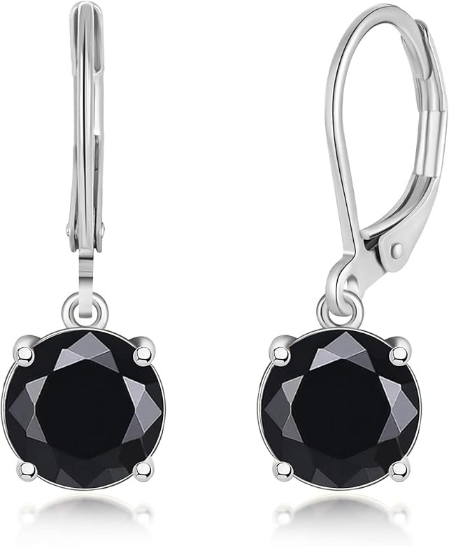 CiNily Leverback Dangle Earrings Created Crystal Drop Earrings Gold Plated Jewelry Gift for Women... | Amazon (US)