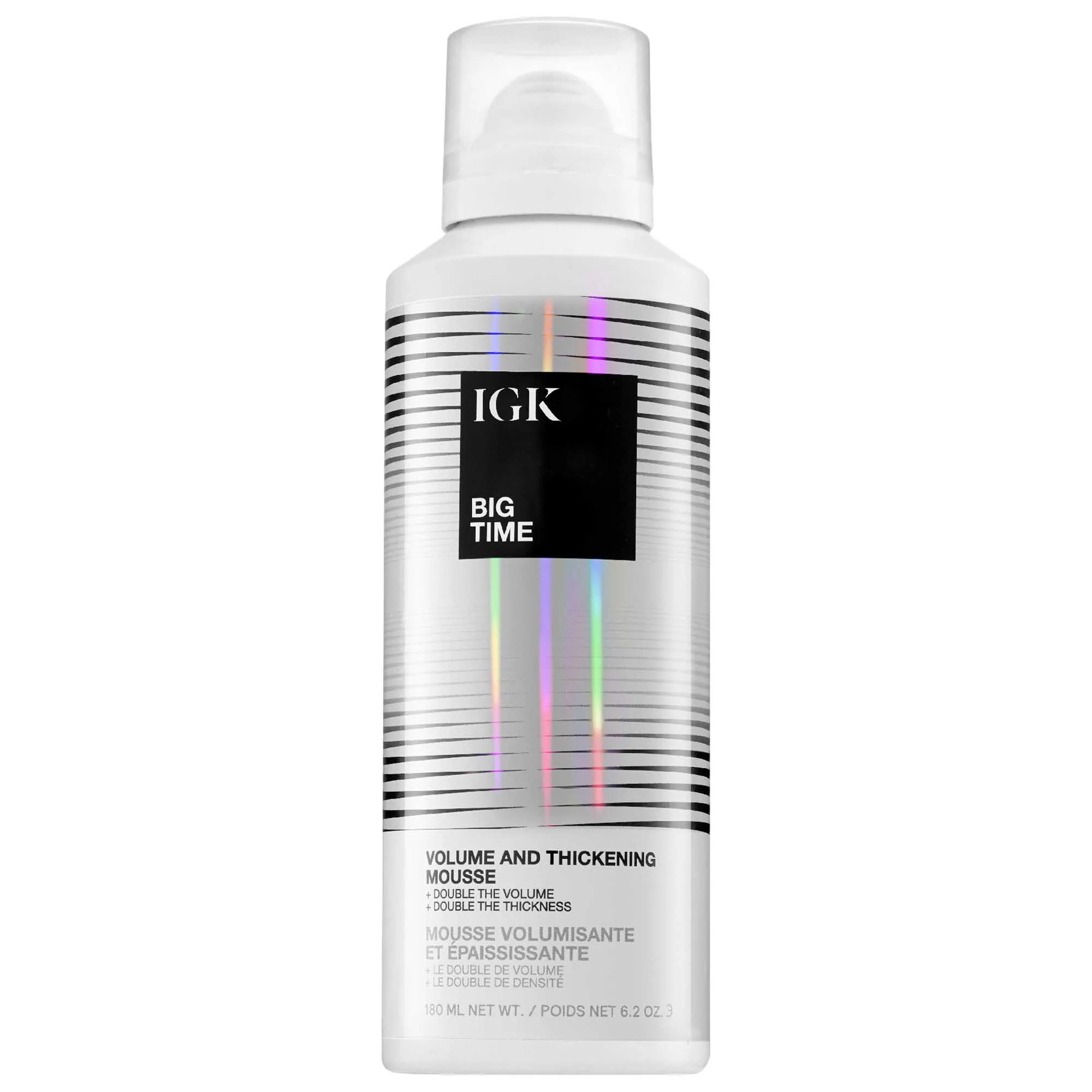 IGK Big Time Volumizing Mousse 6.2 oz/ 180 mL | Sephora (US)