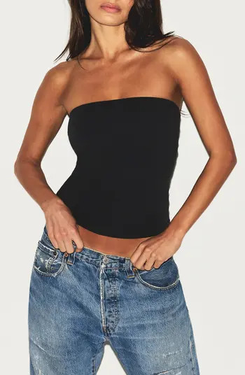 SKIMS Stretch Cotton Jersey Tube Top | Nordstrom | Nordstrom