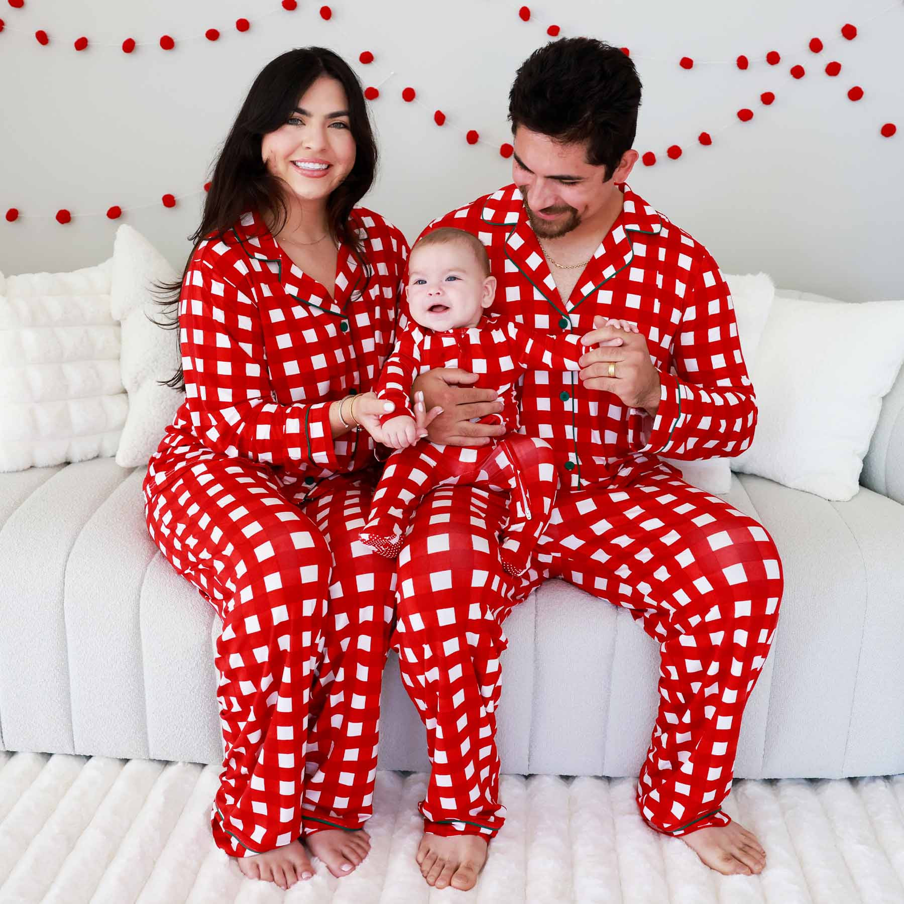 Checking It Twice Adult Two Piece Pajama Set | Caden Lane
