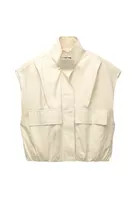 Gilet with patch pockets | PULL and BEAR UK