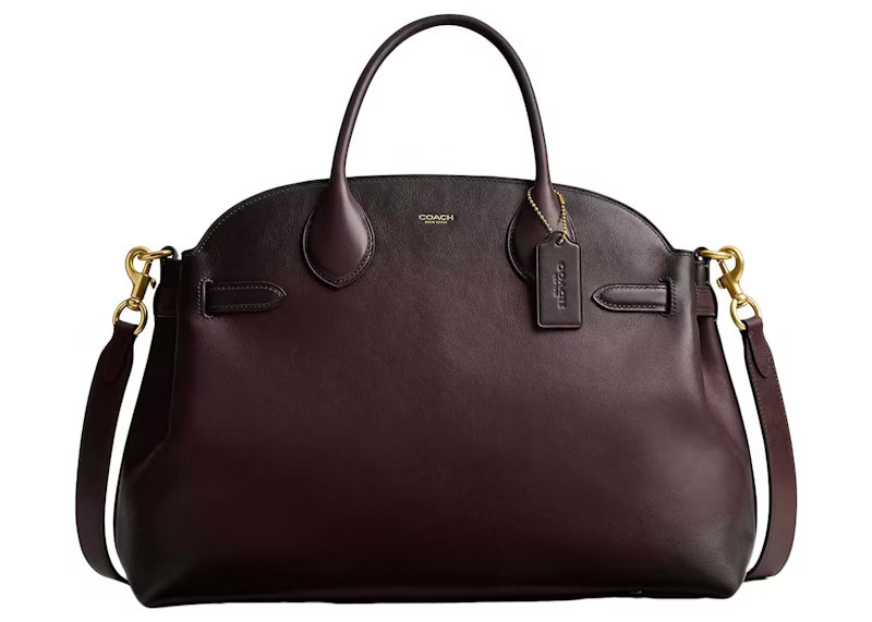 Women's Coach Soft Empire Carryall Bag 40 in Brass/Merlot | StockX