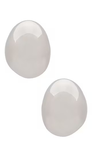 Lovers and Friends Bridget Earrings in Metallic Silver. | Revolve Clothing (Global)