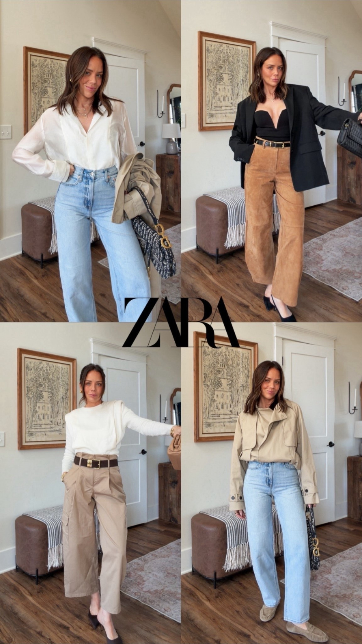 Zara new spring outfits!

#LTKOver40 #LTKgrwm #LTKootd