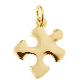 Charmalong™ 14K Gold Plated Puzzle Charm by Bead Landing™ | Michaels | Michaels Stores