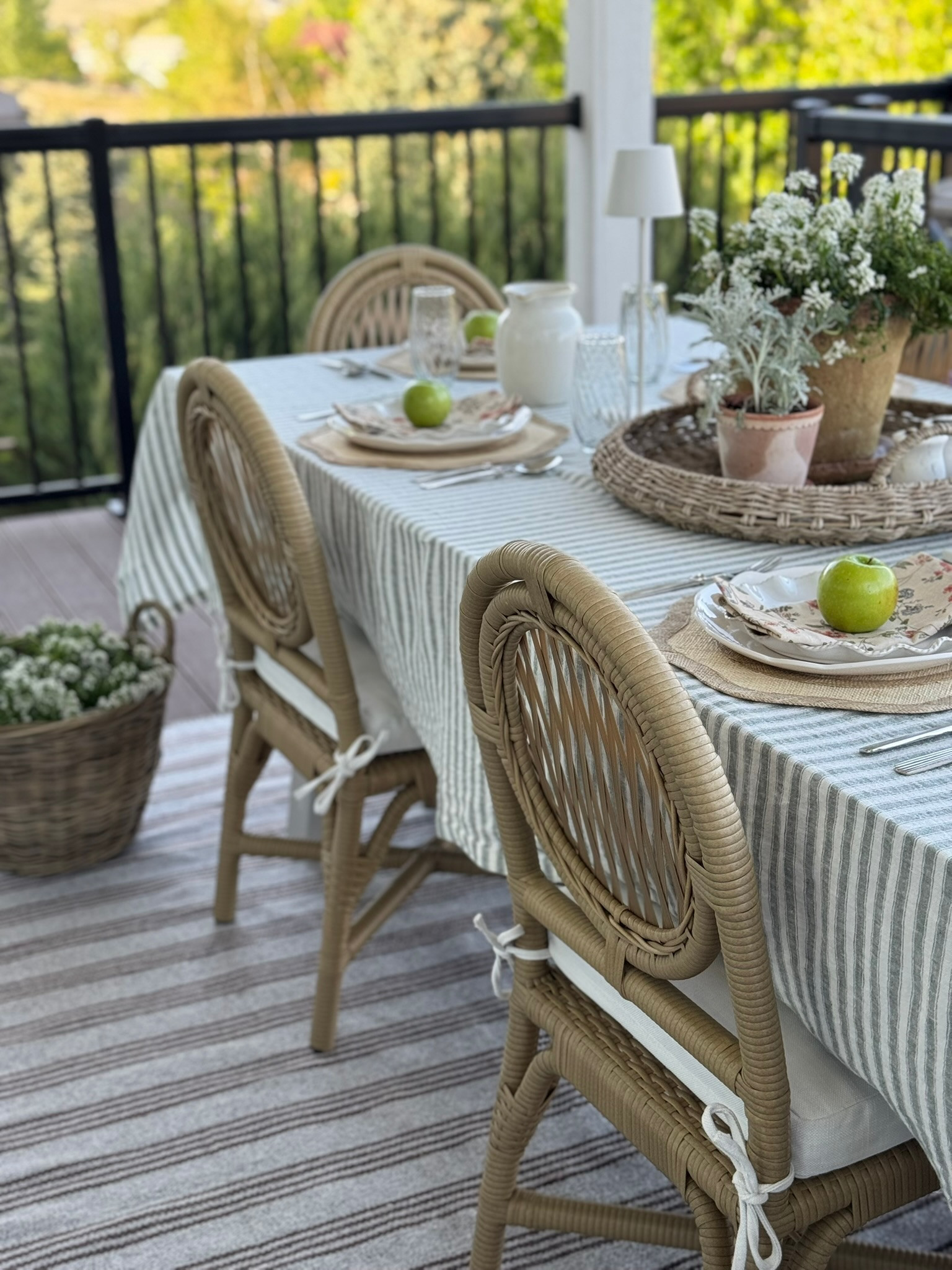 I love hosting dinner parties and this table setting was perfect for our last one! 

home decor, interior design, tablescape 

 #LTKOver40 #LTKHome