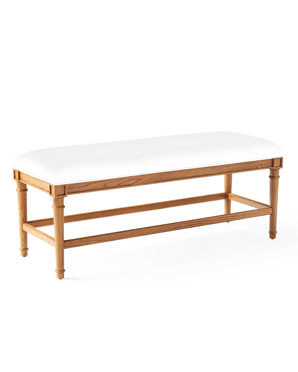 Bridgeway 48" Bench - Dune | Serena and Lily