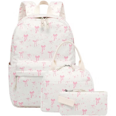 Narwey School Backpack for Girls Kids Teens Cute School Bookbag Set with Insulated Lunch Box Pencil Case | Target