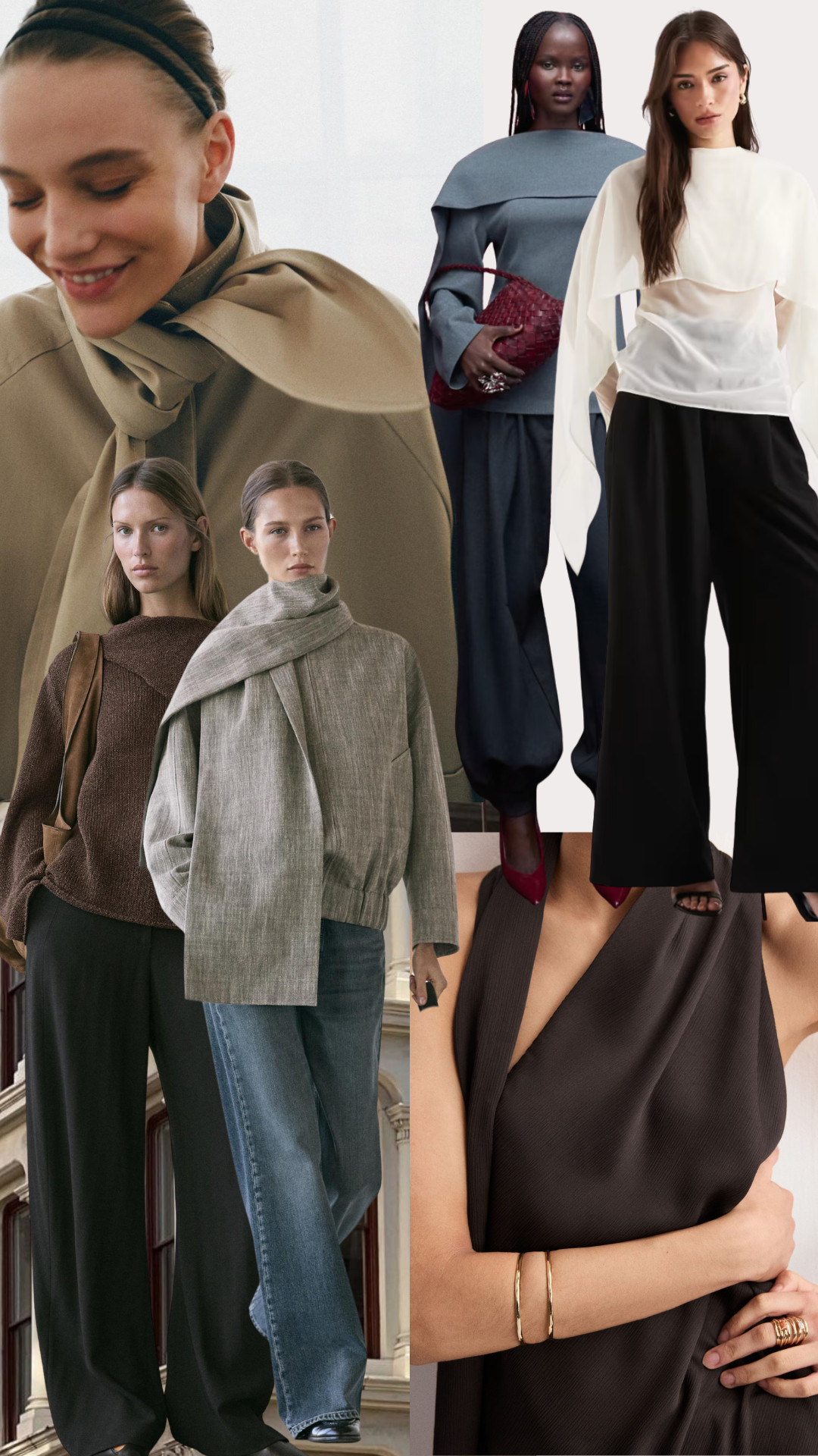 Details up top: tie neck, neck scarves, cape detailing 

 #LTKuk #LTKspring #LTKstyletip