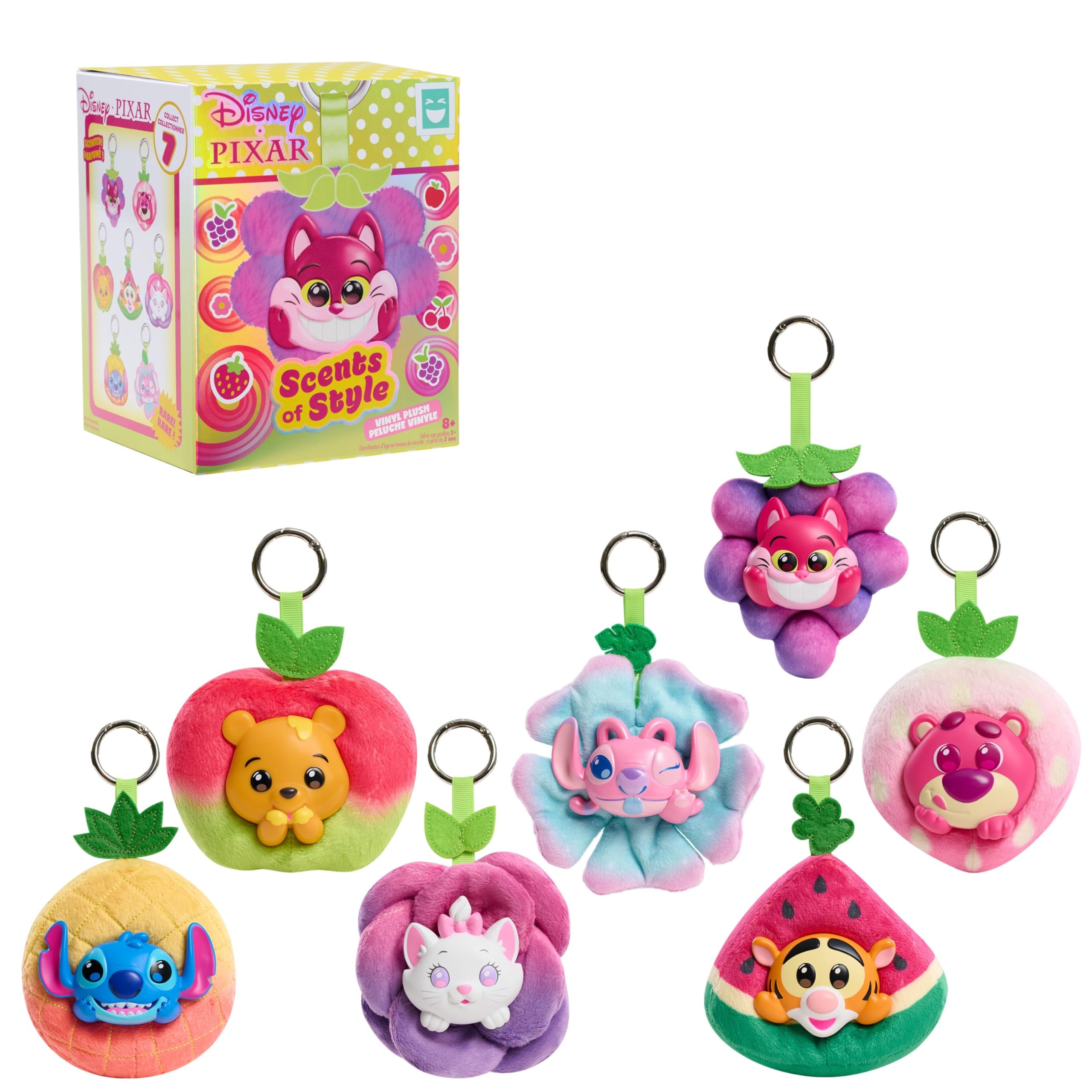 HAPPY HAUL Disney Scents of Style Clip-On Blind Box Plush, Scented Vinyl-Head Plush Clip-On Colle... | Amazon (US)