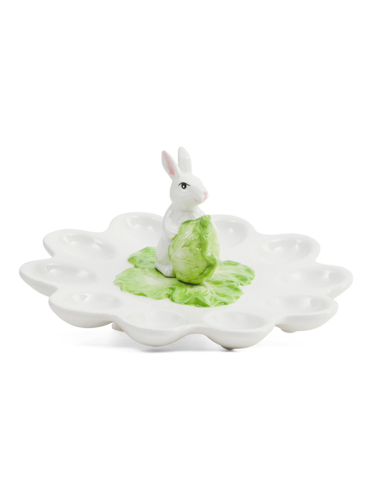 Cabbage Bunny Egg Plate | Easter | Marshalls | Marshalls