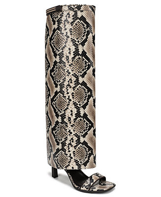 x June Ambrose Women's Nova-Shaft Strappy Sandals | Macy's
