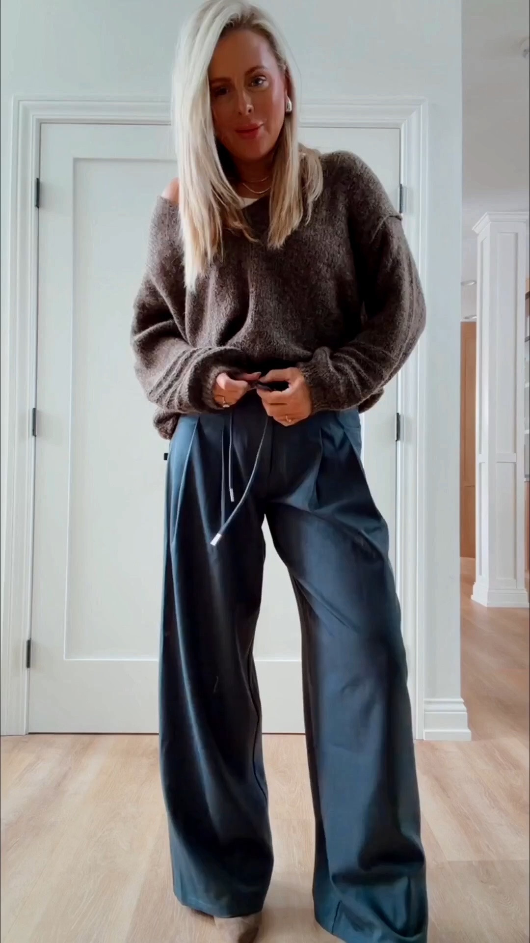 OOTD, wearing smalls. Found similar sweater! Fall outfits🍂

#LTKWorkwear #LTKSeasonal #LTKootd