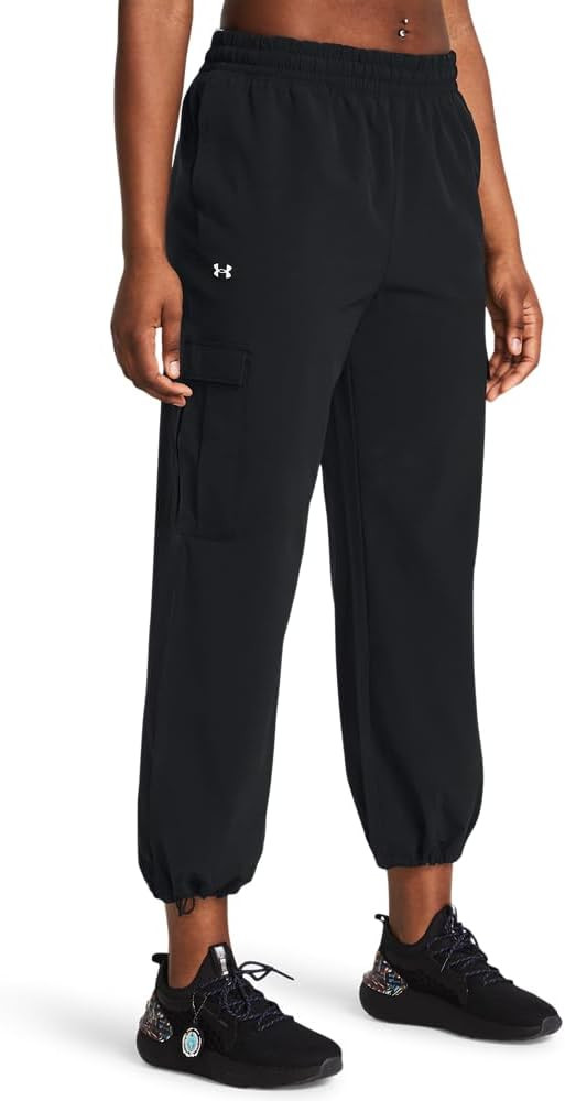 Under Armour Womens Armoursport Woven Cargo Pants | Amazon (US)