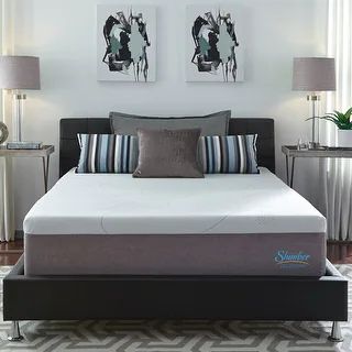 Slumber Solutions 14-inch Gel Memory Foam Choose Your Comfort Mattress - White | Bed Bath & Beyond