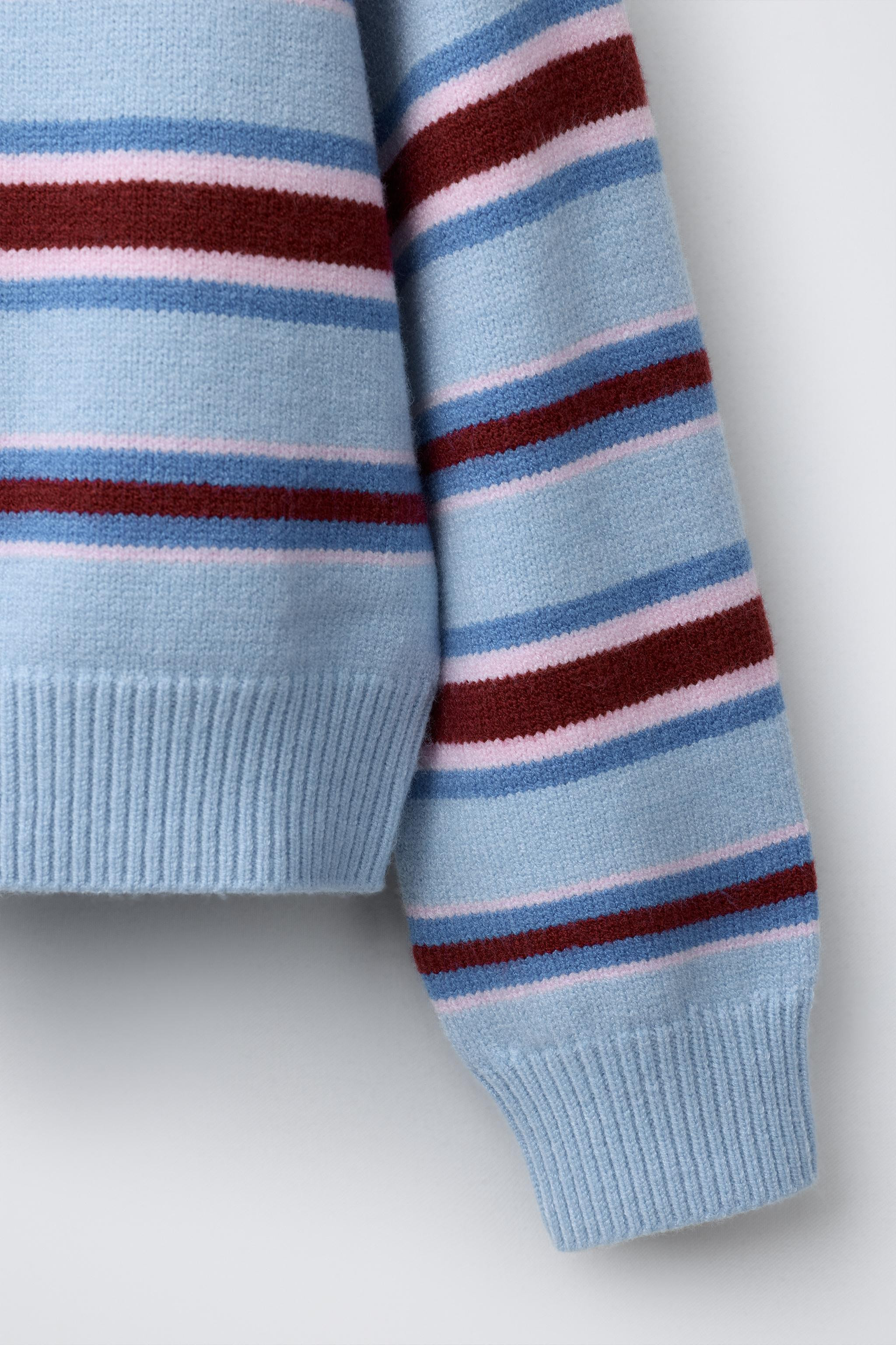 LILO & STITCH © DISNEY STRIPED POLO SWEATER | Zara UK