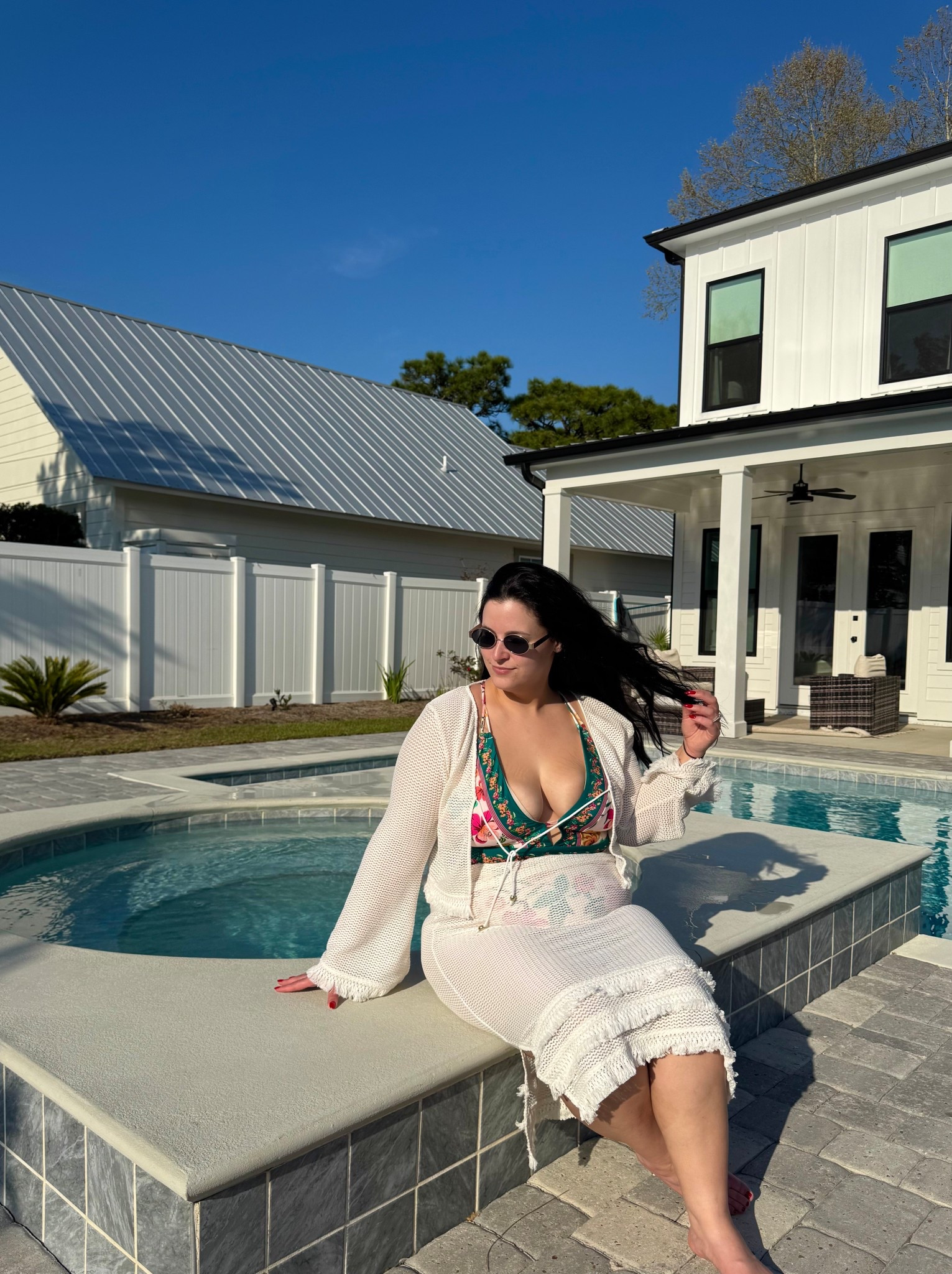 fav new cover up set from House of Swim! #ad

#LTKMidsize #LTKSeasonal #LTKSwim