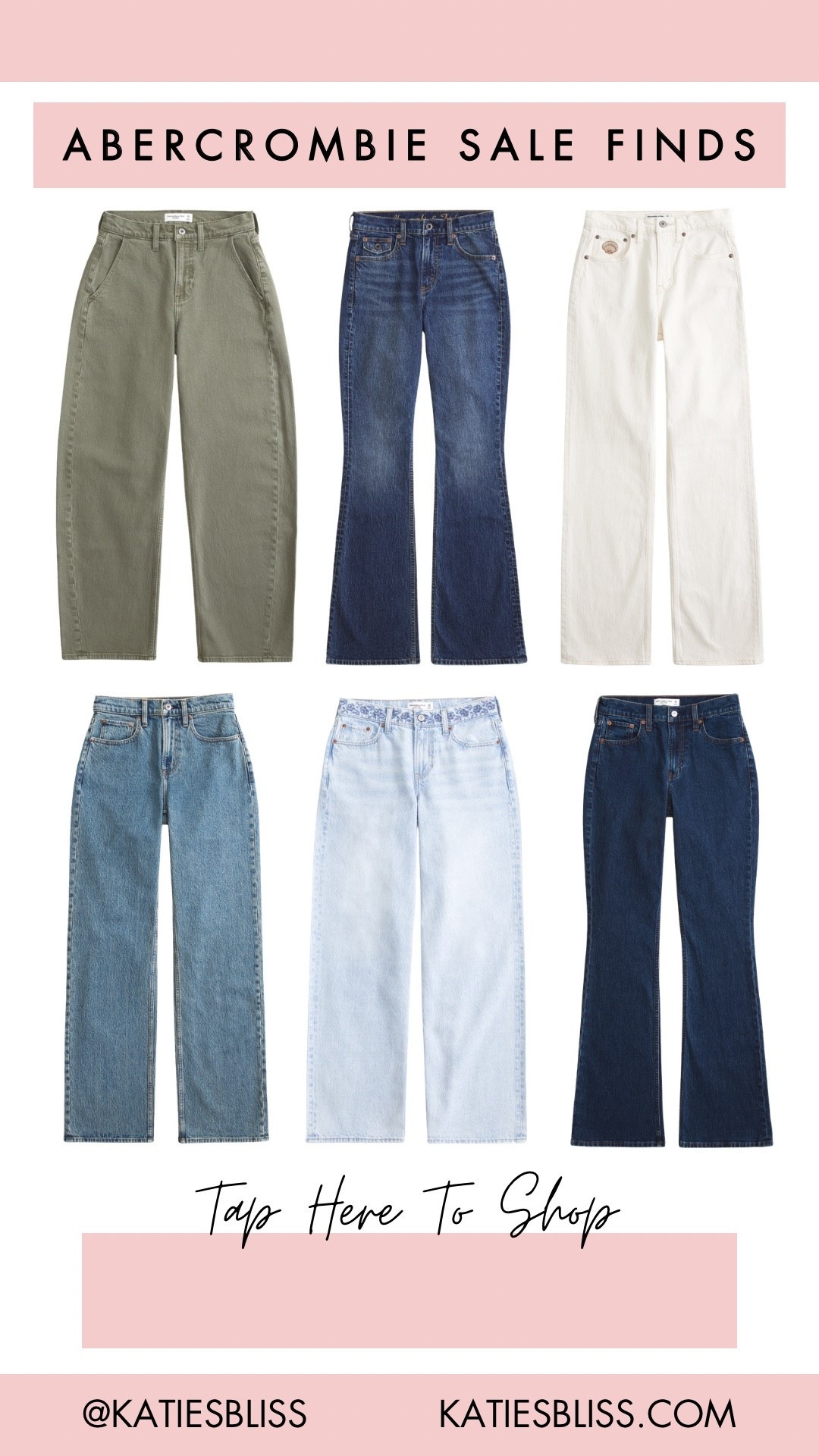 Abercrombie denim sale ✨ up to 40% off all jeans 

Abercrombie. Jeans. Denim. Sale. Markdown. Deals. 



#LTKSaleAlert