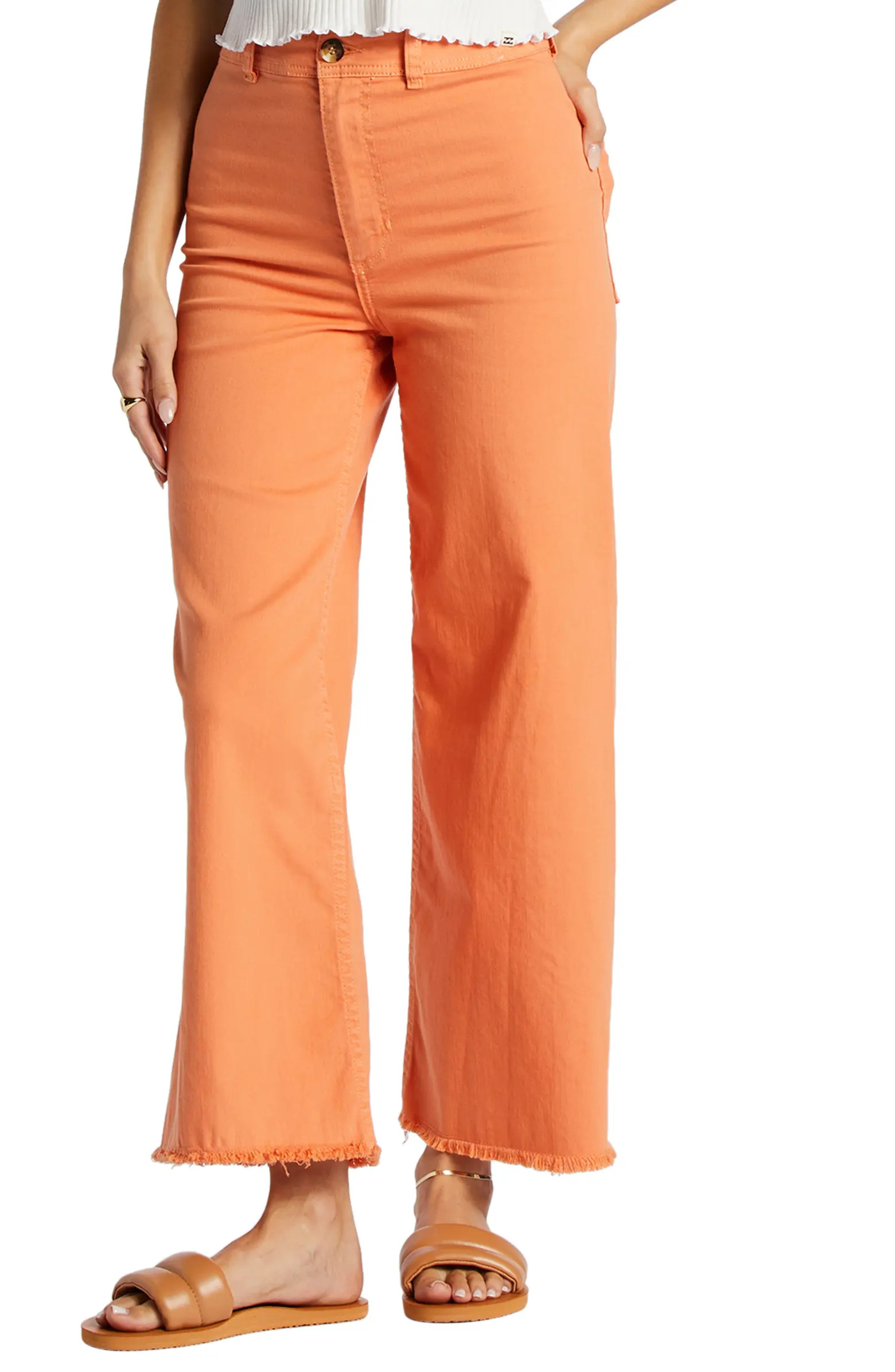 Free Fall Stretch Crop Wide Leg Pants | Nordstrom Rack