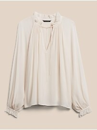 Balloon-Sleeve Top | Banana Republic (CA)