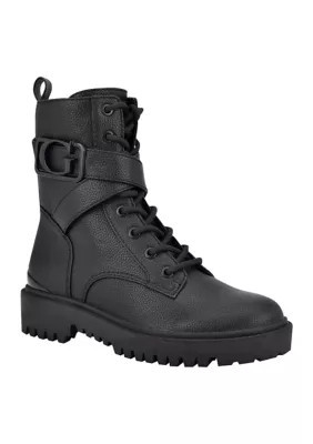 GUESS Women's Orana Fashion Combat Booties | Belk