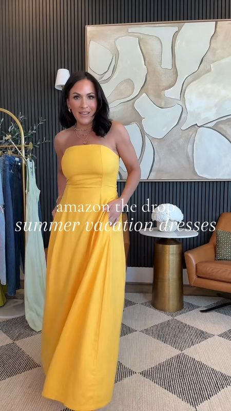 Perfect europen summer dresses from amazon the drop! 💛

Wearing an xs in both.
I’m 5’3, 135 lbs, 34 DD, 25 in waist 

Both will be saved in my storefront under April Finds!

#petitefashion #fashionover40 #springfashion #fashioninspo

#LTKfindsunder100 #LTKstyletip #LTKover40