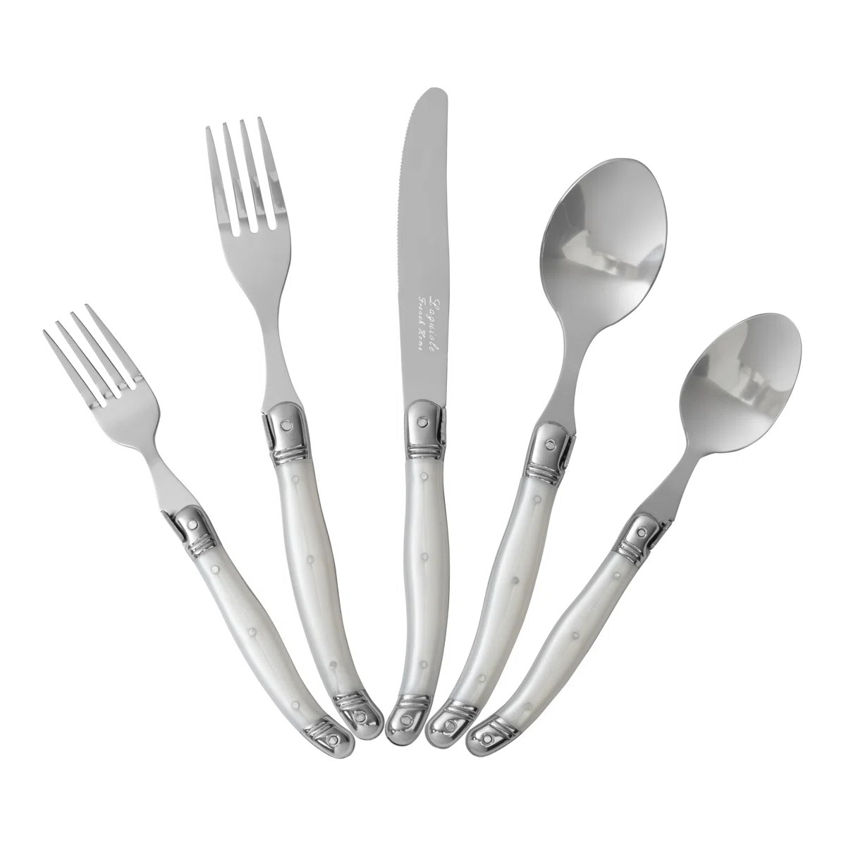 French Home Laguiole 20 Piece Stainless Steel Flatware Set, Service for 4 (Set of 20) | Wayfair North America