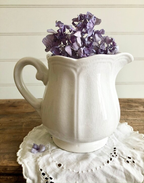 Vintage Federalist Ironstone Creamer Cream Pitcher Small | Etsy | Etsy (US)