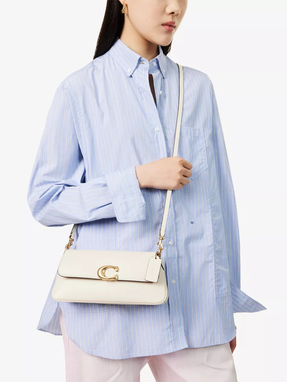 Jet Leather Shoulder Bag | Selfridges