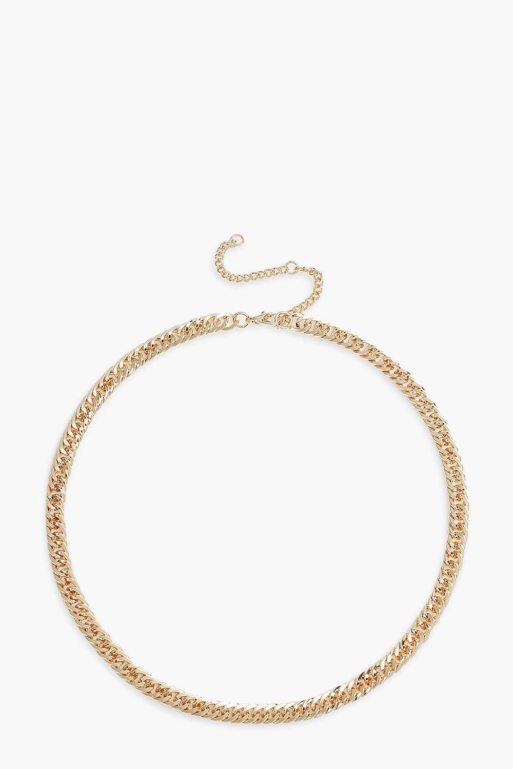 Linked Chunky Chain Necklace | boohoo | Boohoo.com (US & CA)