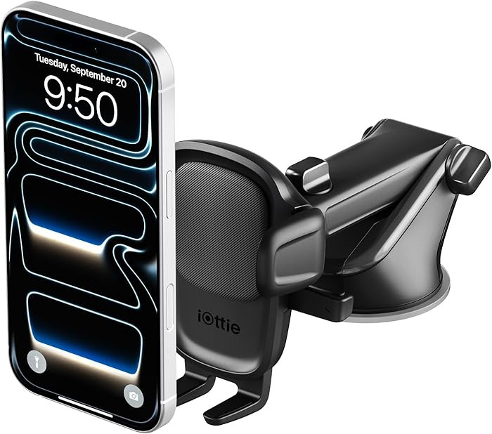 iOttie Easy One Touch Signature Dashboard & Windshield Universal Car Mount Phone Holder Desk Stan... | Amazon (US)
