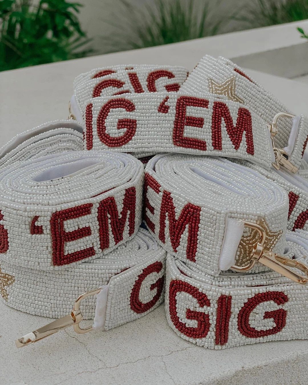 Gig 'em & Howdy Purse Straps - Etsy | Etsy (US)