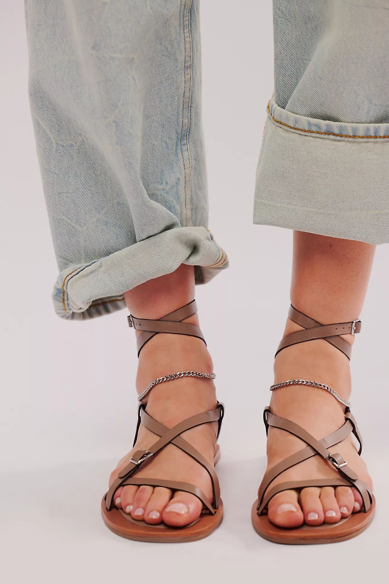Athena Anklet Wrap Sandals | Free People (Global - UK&FR Excluded)