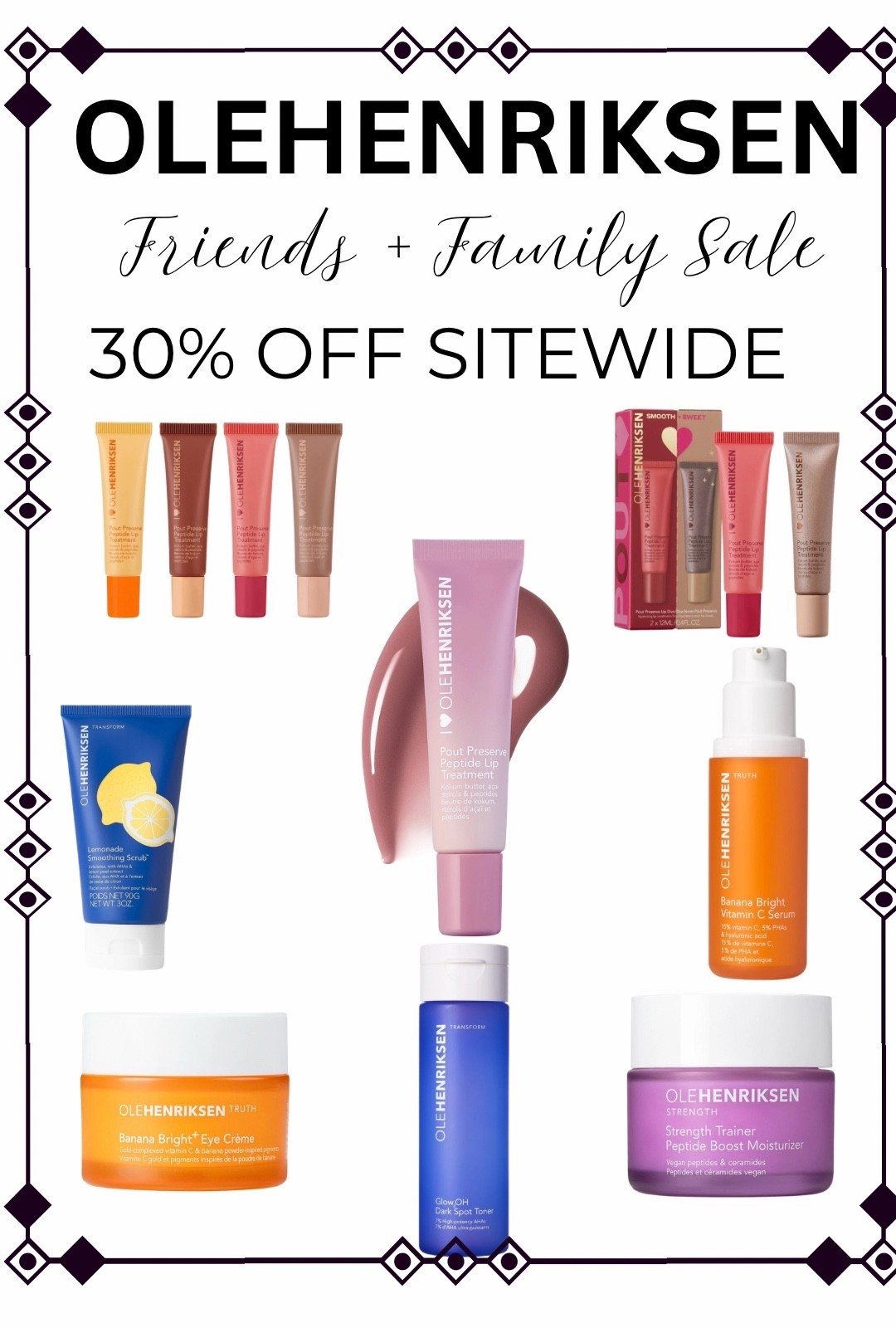 OLEHENRIKSEN 30% Friends and Family Sale 

OleHenriksen Ole Henriksen Pout Preserve Peptide Lip Treatment Creme Brulee

#LTKSaleAlert #LTKmorningroutine #LTKBeauty