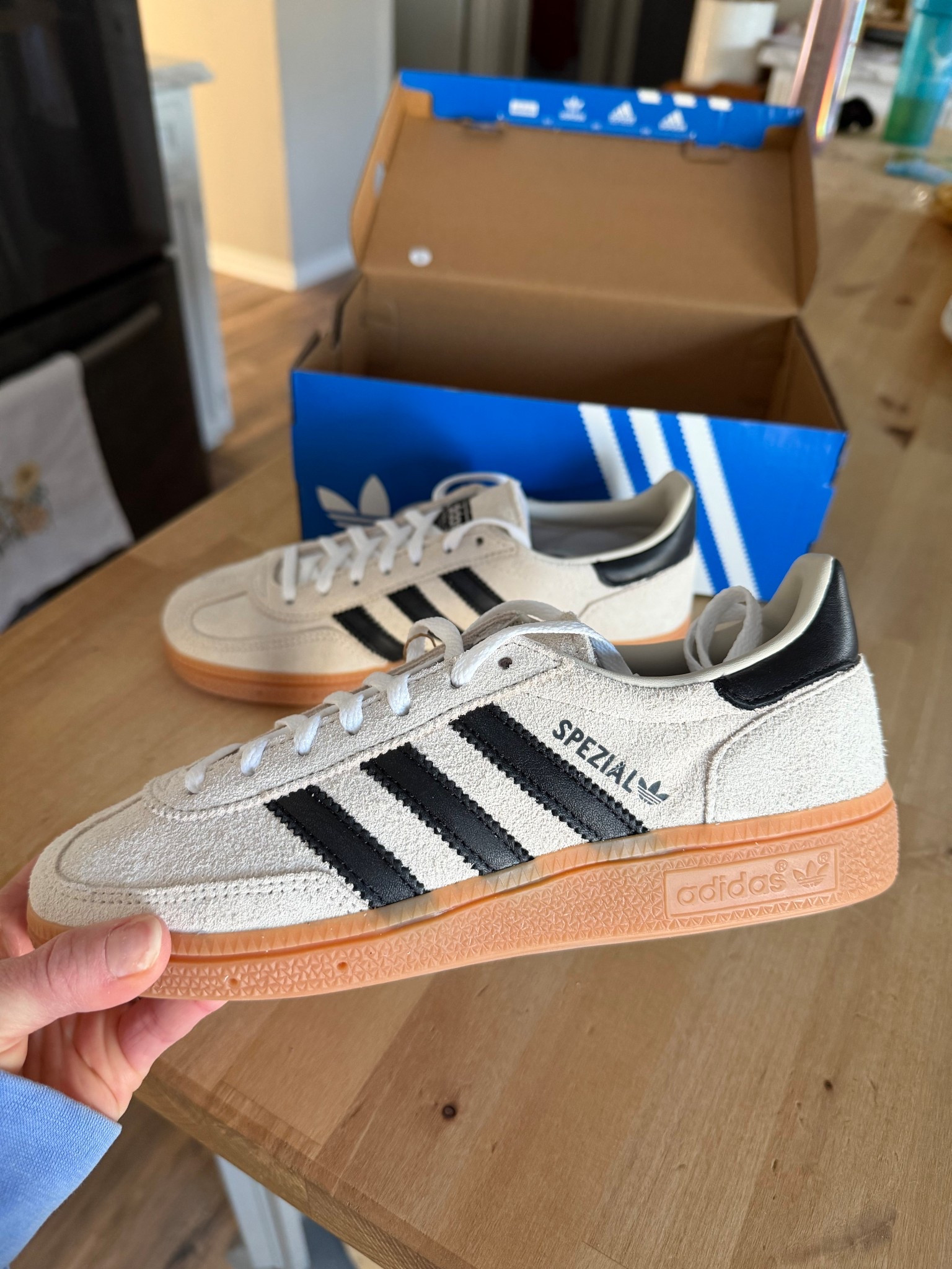 Adidas Spezial in the perfect neutral that’ll go with everything. I recommend sizing down a 1/2 size

30% off on the app!  Last day!

#LTKActive #LTKSaleAlert #LTKmomlife