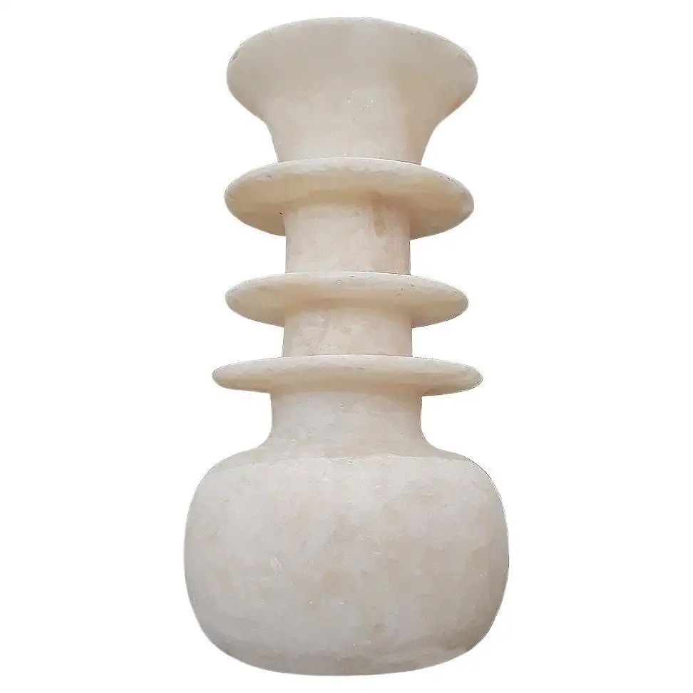 Egyptian Alabaster Vase, Small | 1stDibs