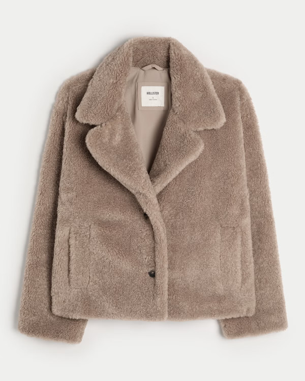 Sherpa Peacoat | Hollister (US)