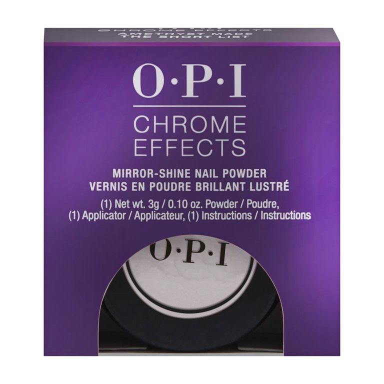 OPI Chrome Effects Mirror Shine Nail Powder CP005 - Amethyst Made The Short List | Walmart (US)