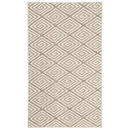 SAFAVIEH Palm Beach Stars Geometric Diamonds Sisal Area Rug Beige/Brown 3 x 5 | Walmart (US)