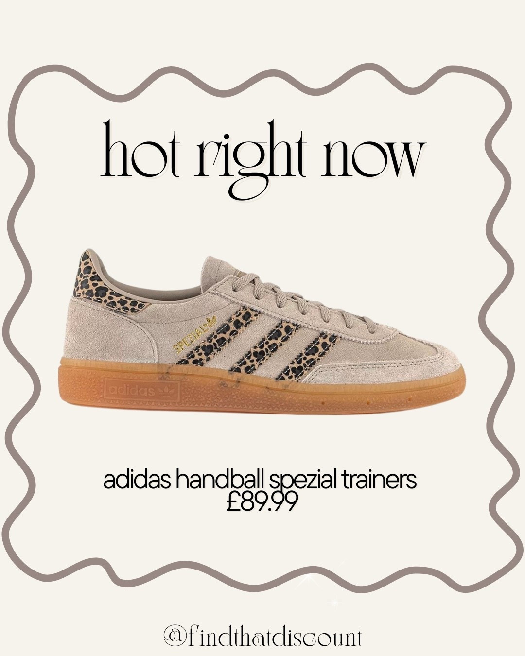 adidas handball spezial trainers • hot right now • leopard print • trending fashion  

#LTKootd #LTKUK