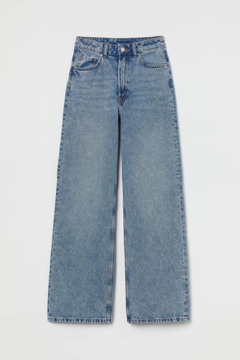 Wide High Jeans | H&M (DE, AT, CH, DK, NL, NO, FI)