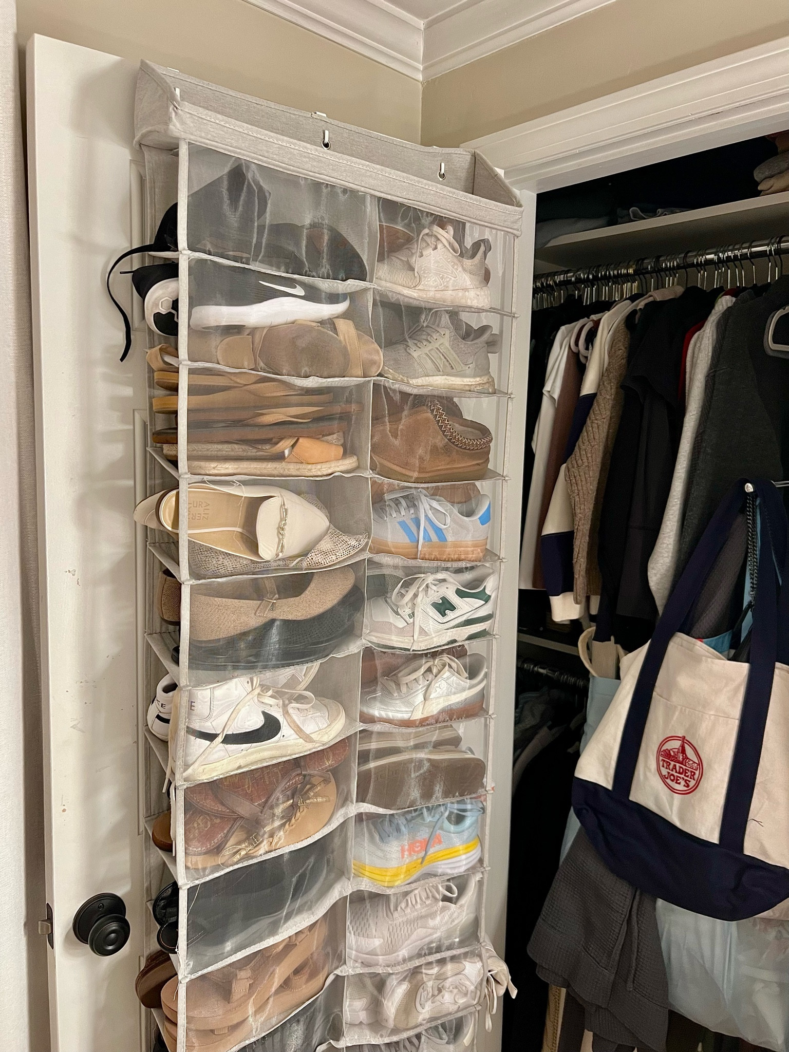 The BEST shoe organizer!! 👟

#LTKFindsUnder50 #LTKGiftGuide #LTKHome