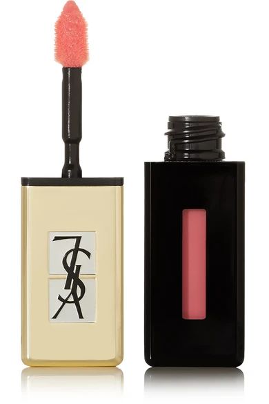 Rouge Pur Couture Lip Lacquer Glossy Stain - Juicy Peach 207 | NET-A-PORTER (US)