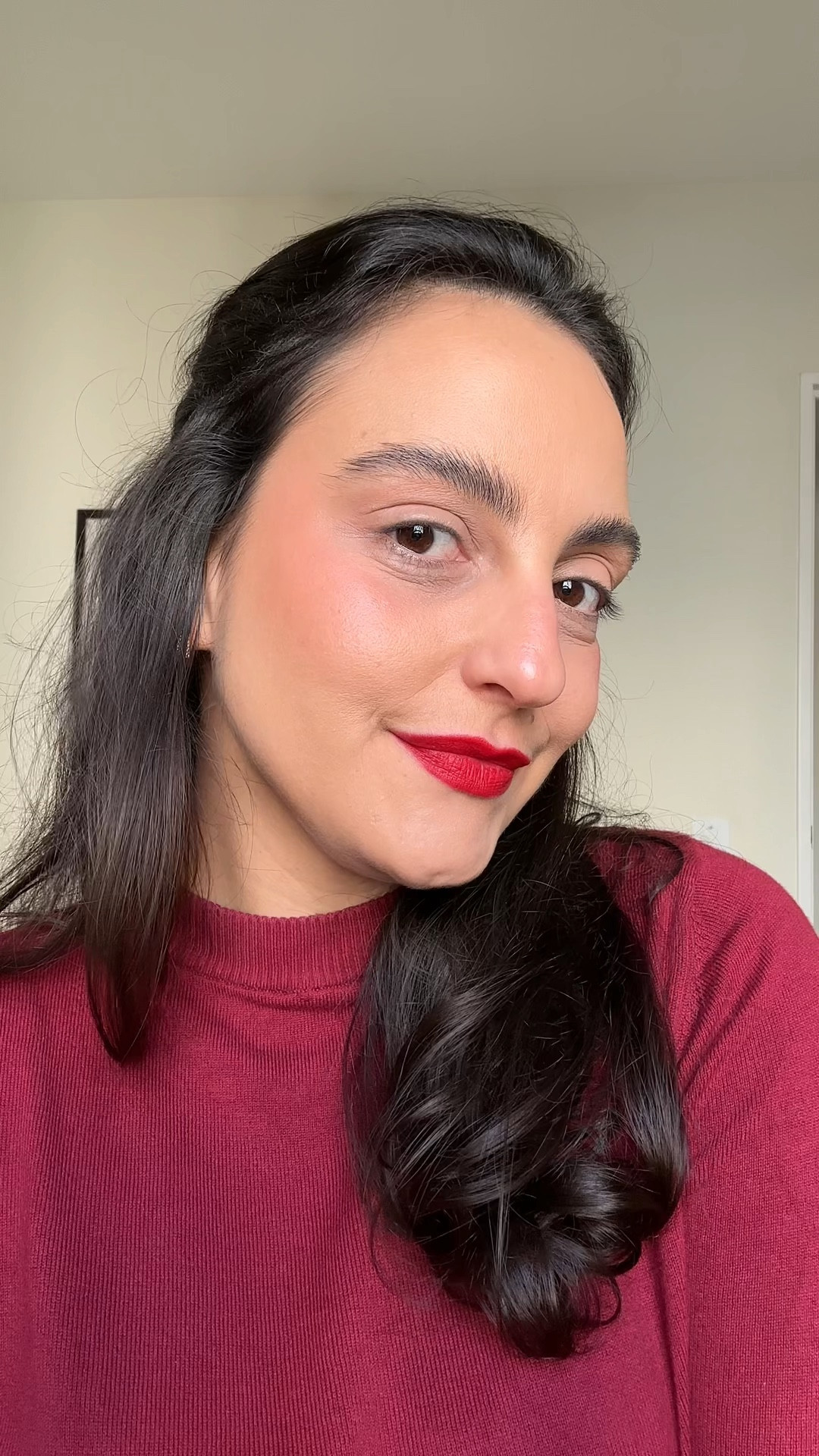 Maquiagem para gravar conteúdo! A cor do batom é Ruby Woo da MAC

#LTKbrasil #LTKbeauty