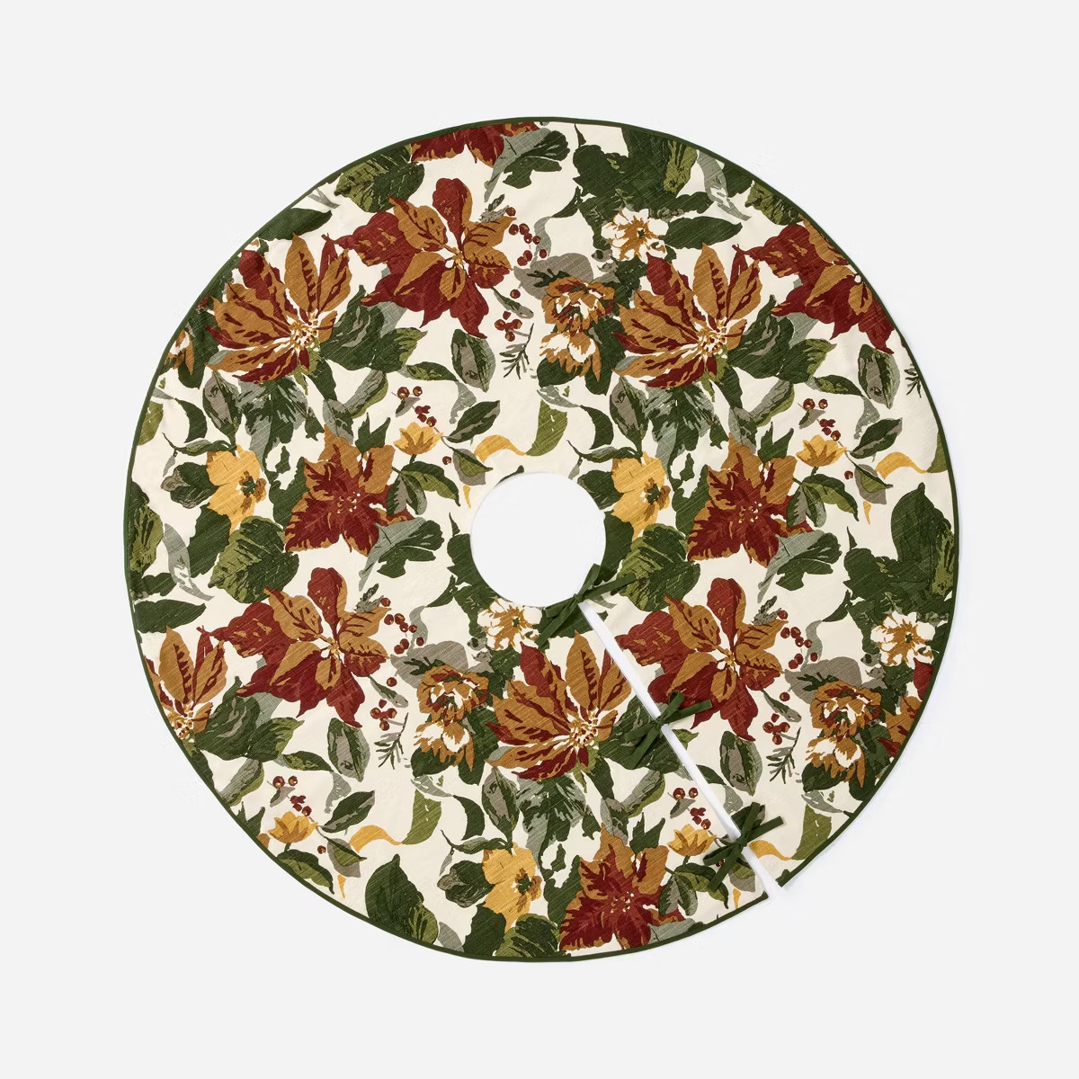 Poinsettia Tree Skirt - Threshold™ designed with Studio McGee | Target