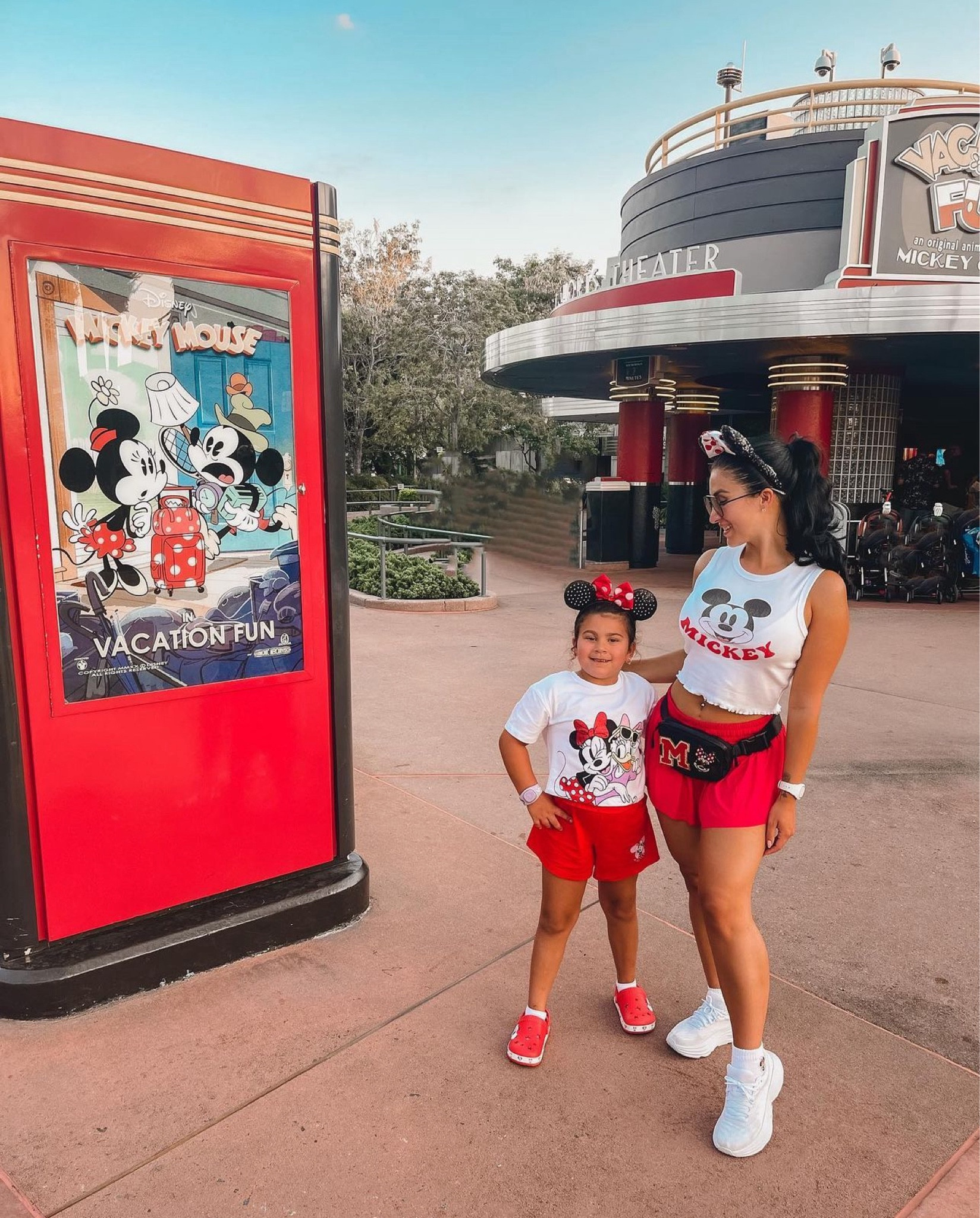 Hollywood Studios matching outfits! Comfy for Florida weather and lots of walking. Me and my mini living our best Minnie Mouse lives ❤️

#LTKfamily #LTKtravel #LTKstyletip